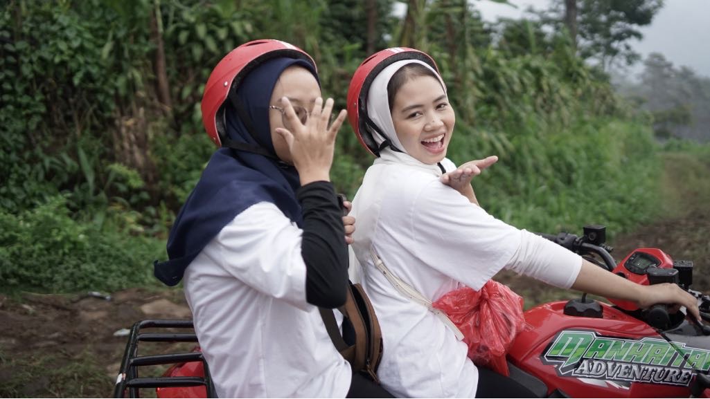 Sensasi seru menantang bermain ATV Manhattan Trawas Mojokerto