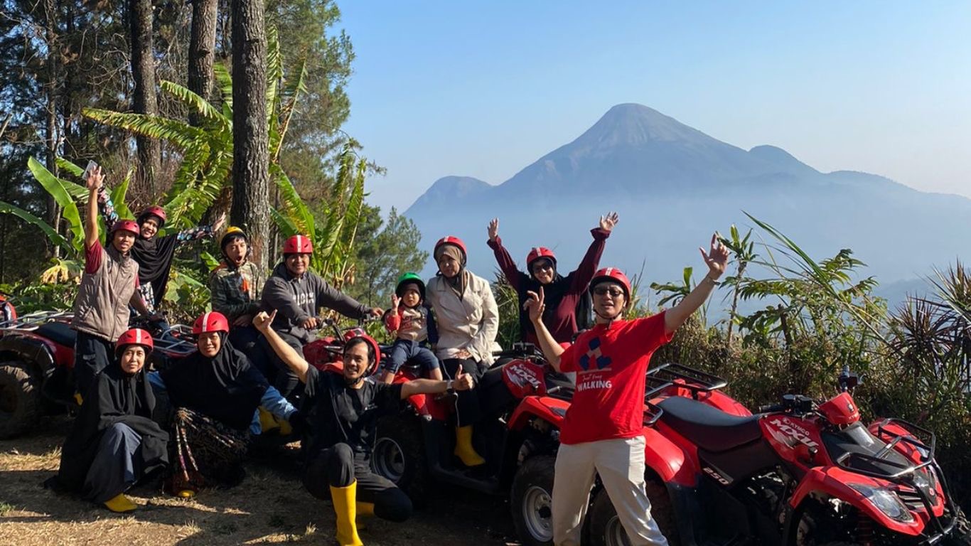 eksotisnya gunung penanggungan sebai spot favorit manhattan ATV Trawas