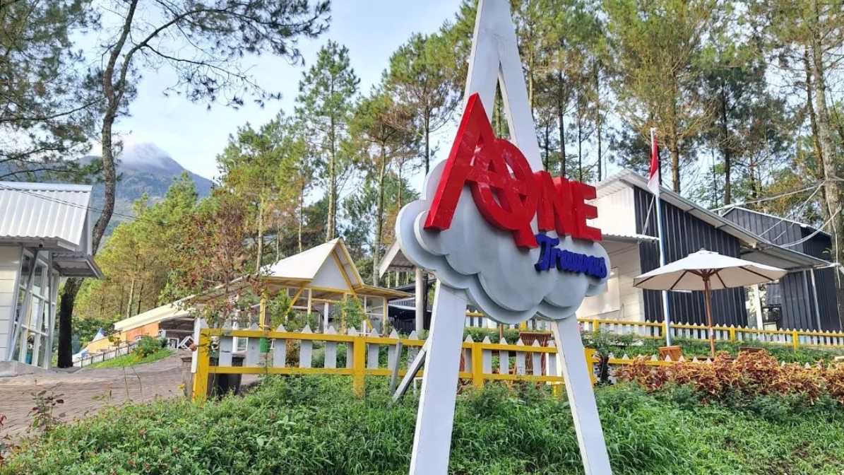 logo dan ikon aone trawas destinasi wisata alam terbaru mojokerto yang layak untuk dikunjungi