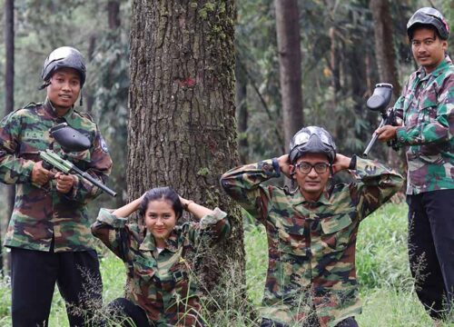 Paket Paintball Dlundung Trawas War Game